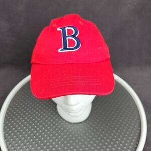 Boston Red Sox Hat Cap Strap Back Red‎ MLB Baseball Youth Boys Bay State Apparel